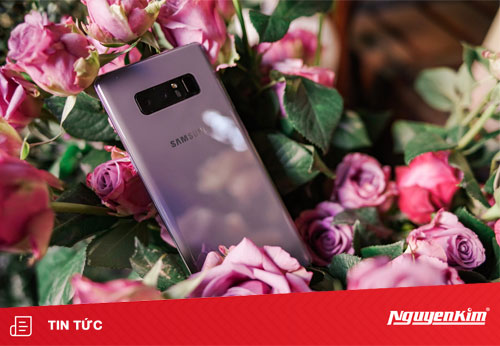 Galaxy Note8 chính thức ra mắt màu tím khói
