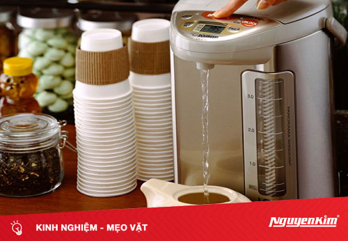 Những lưu ý khi sử dụng bình thủy điện