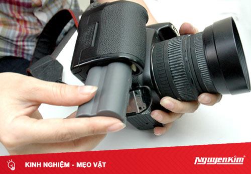 Bí quyết sử dụng pin máy ảnh đúng cách