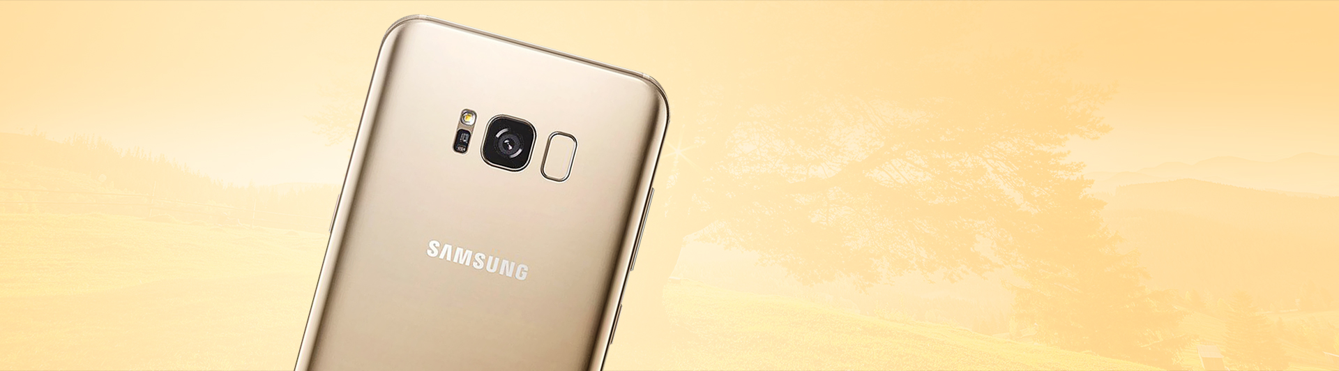 Điện thoại Samsung Galaxy S8 Plus vàng trả góp 0% tại Nguyễn Kim