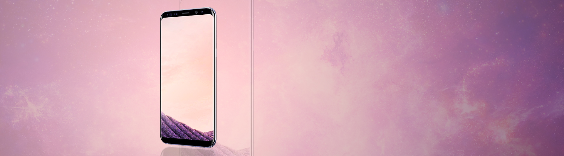 Điện thoại Samsung Galaxy S8 Plus màu tím sang chảnh