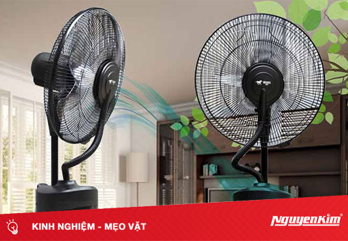 Cách vệ sinh quạt phun sương