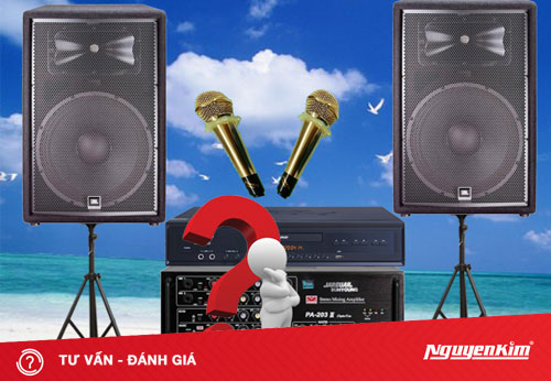 Những bộ phận cần thiết của một dàn karaoke