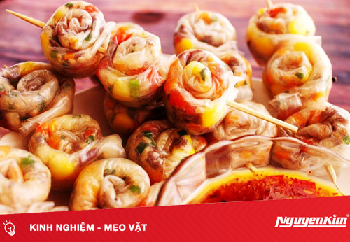 2 Cách Làm Bánh Tráng Lụi Chấm Mắm Me Kiểu Tây Nguyên