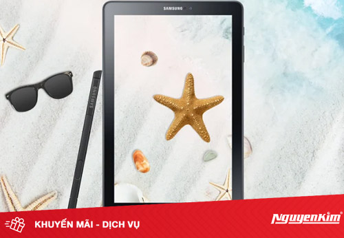 Trả góp 0% rinh ngay máy tính bảng xịn, thiết kế mỏng có cả bút S-Pen của Samsung