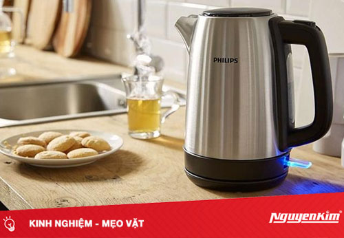 Cách sử dụng ấm siêu tốc đúng đắn