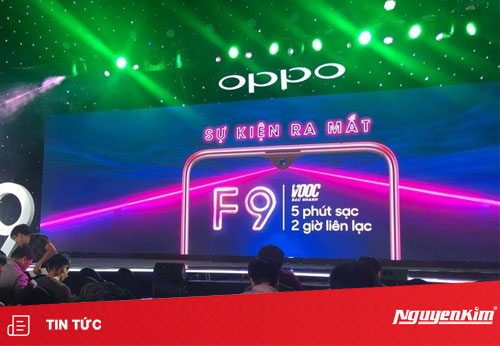 OPPO F9 chính thức ra mắt thị trường Việt Nam