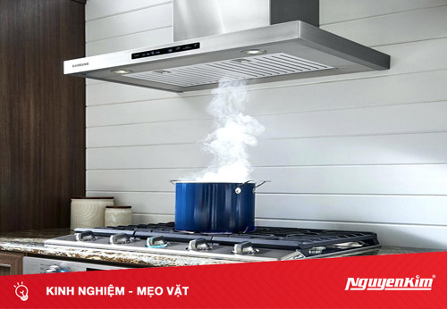 Mẹo vệ sinh máy hút mùi hiệu quả