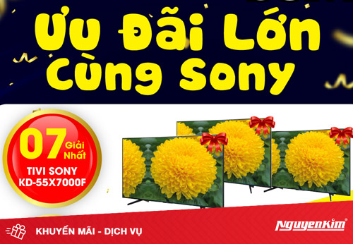 Ưu đãi lớn từ Sony ngay hôm nay