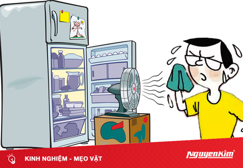 Giữa thời tiết nóng như chảo lửa, làm gì cho mát khi không có máy lạnh