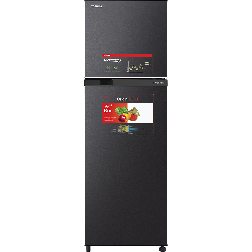 Tủ lạnh Toshiba Inverter 253 lít GR-B31VU (SK) mặt chính diện