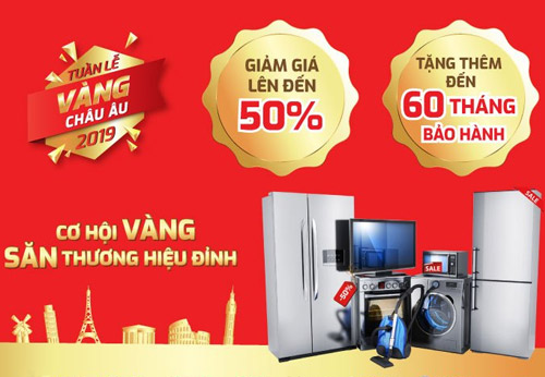 Bắt ngay cơ hội vàng săn hàng đỉnh thương hiệu Châu Âu