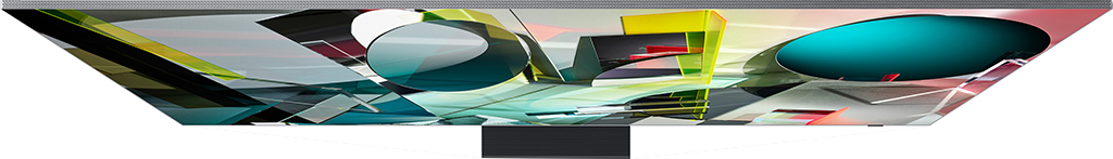 Smart Tivi QLED Samsung 8K 85 inch QA85Q950TSKXXV mặt cạnh trên