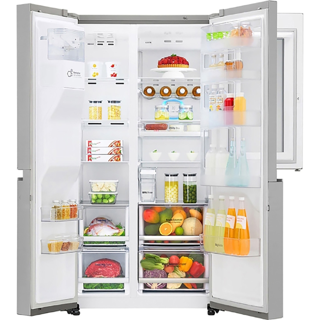 Tủ lạnh LG Inverter 601 lít GR-X247JS tủ trống