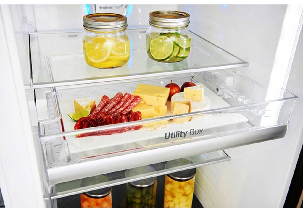 Tủ lạnh LG Inverter 601 lít GR-X247JS ngăn chứa tiện dụng