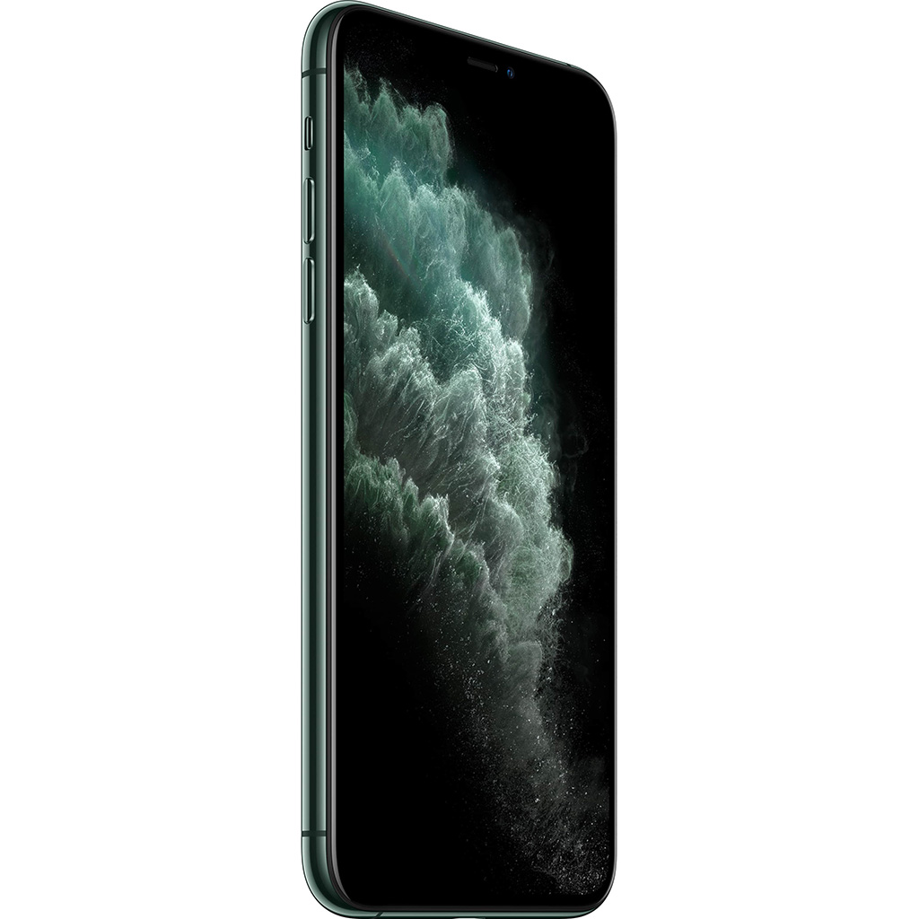 Điện thoại iPhone 11 Pro Max 64GB Xanh Lá mặt nghiêng phải
