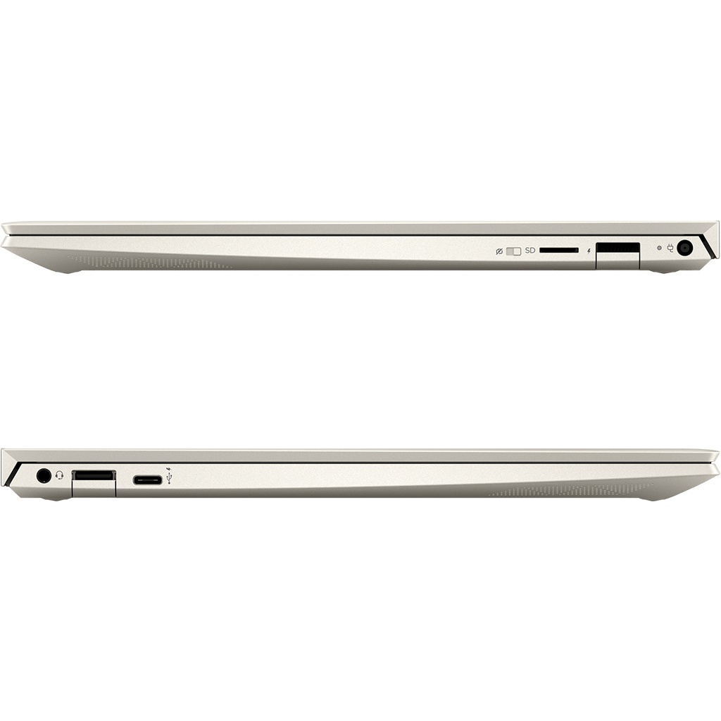 Laptop HP Envy 13-AQ1023TU i7-10510U 13.3 inch 8QN84PA mặt cạnh bên, cổng kết nối