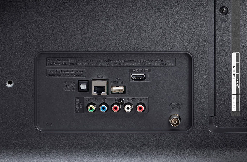 Smart Tivi LG 4K 65 inch 65UN7400PTA.ATV cổng kết nối