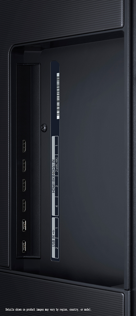 Smart Tivi OLED LG 8K 77 inch OLED77ZXPTA cổng kết nối