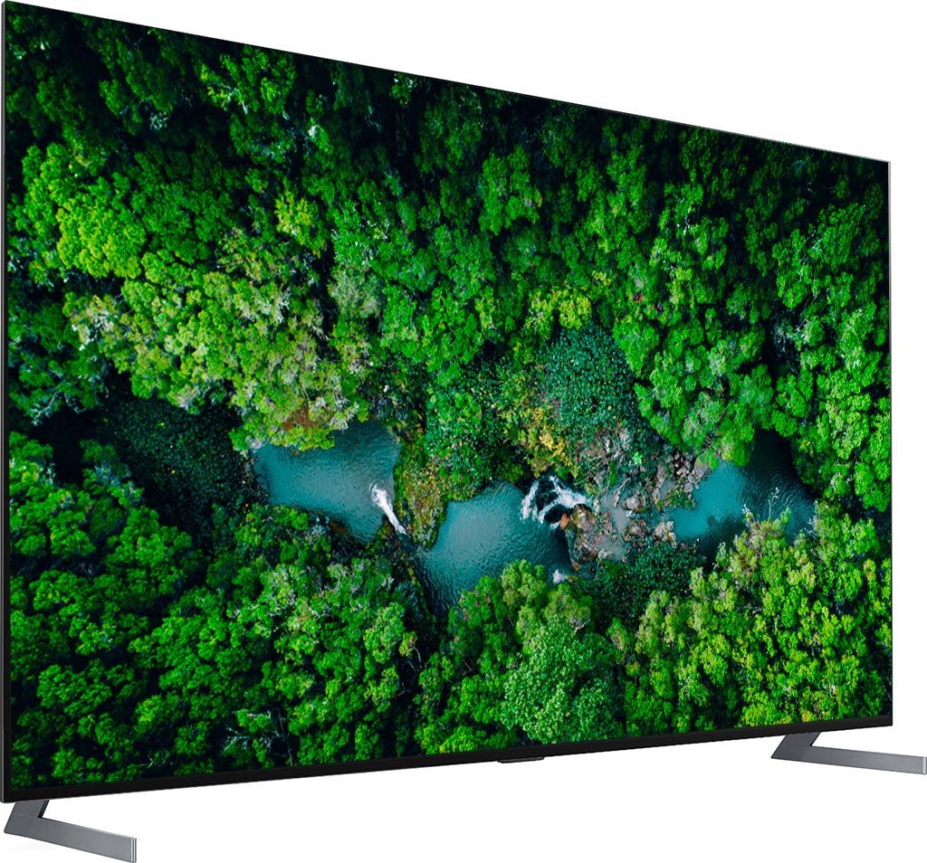 Smart Tivi OLED LG 8K 77 inch OLED77ZXPTA mặt nghiêng trái