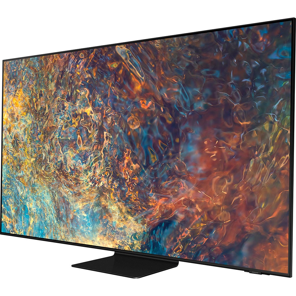 Smart Tivi Neo QLED Samsung 4K 55 inch QA55QN90AAKXXV mặt nghiêng phải