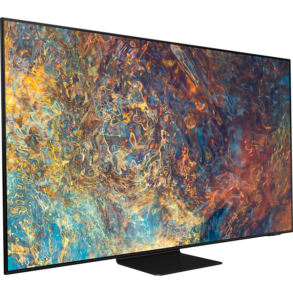 Smart Tivi Neo QLED Samsung 4K 55 inch QA55QN90AAKXXV mặt nghiêng trái