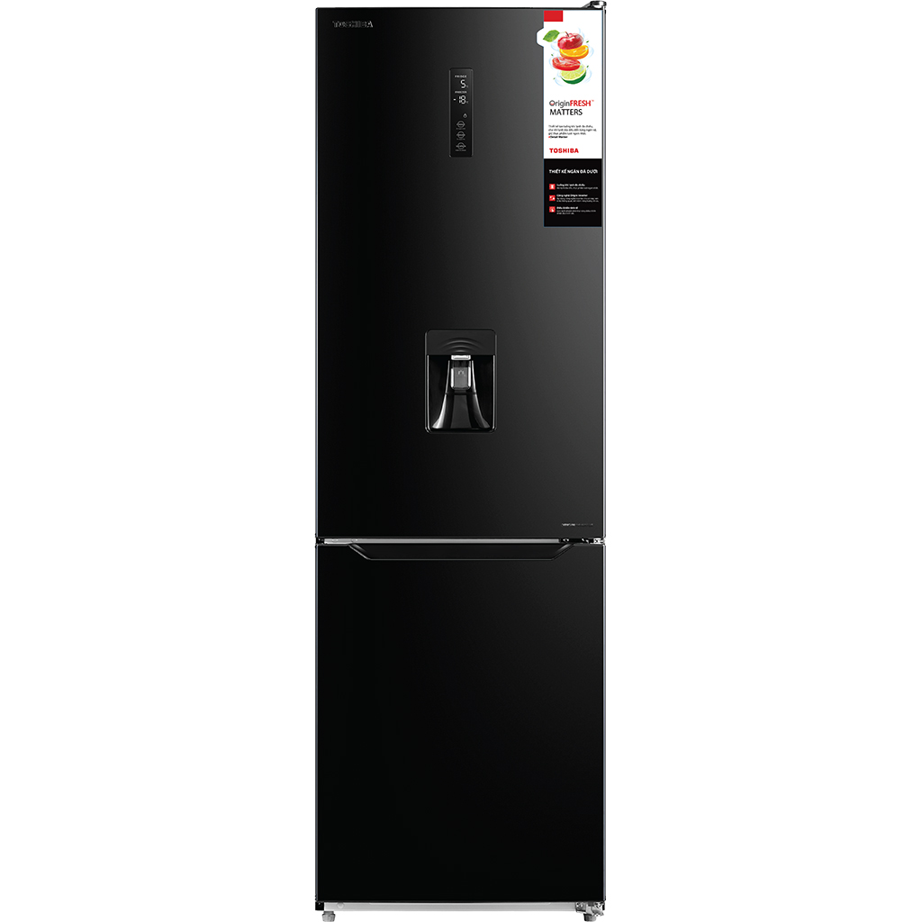 Tủ lạnh Toshiba Inverter 294 lít GR-RB385WE-PMV(30)-BS mặt chính diện