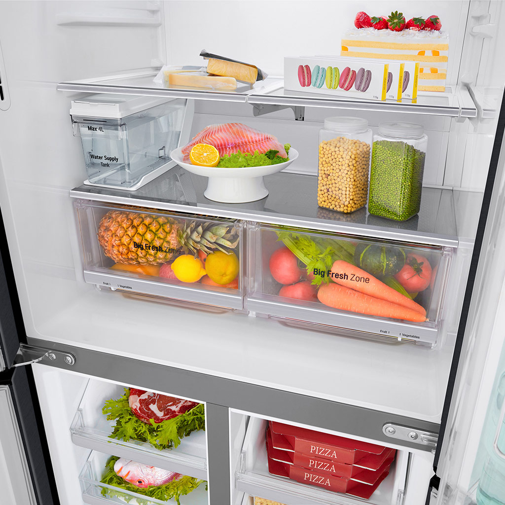 Tủ lạnh LG Inverter 496 lít GR-X22MB chi tiết