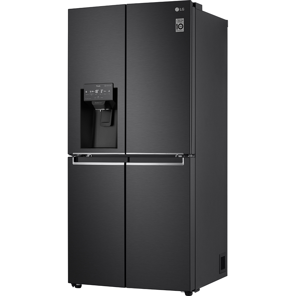 Tủ lạnh LG Inverter 494 lít GR-D22MB mặt nghiêng phải