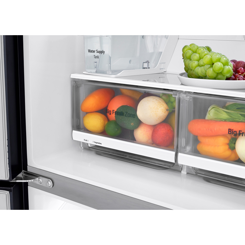 Tủ lạnh LG Inverter 494 lít GR-D22MB chi tiết