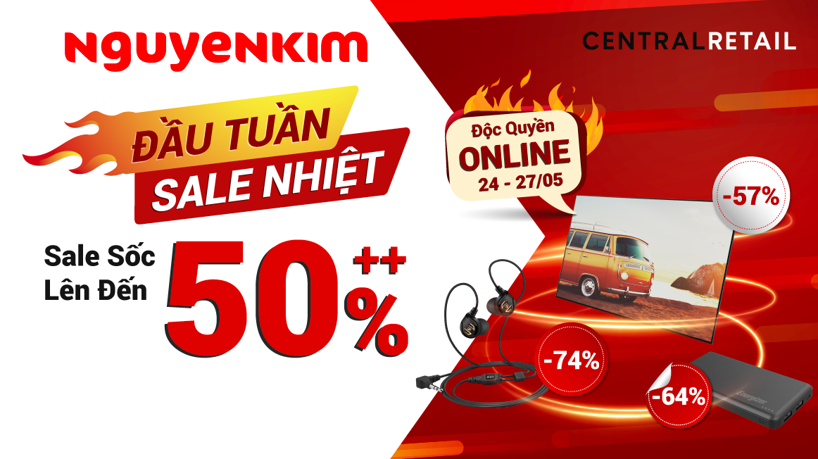 Deal Hot Bùng Nhiệt - Nguyễn Kim Sale Kịch Liệt