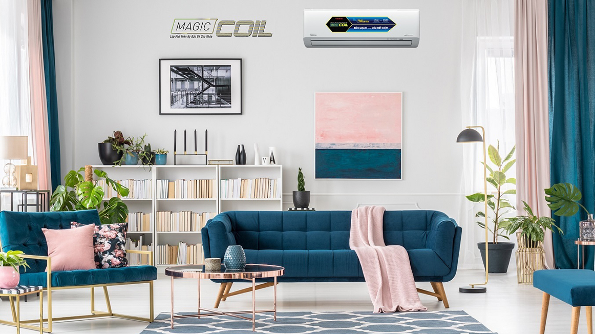 Máy Lạnh Toshiba Inverter 1 HP RAS-H10H2KCVG-V - Lý Tưởng Cho Mọi Gia Đình