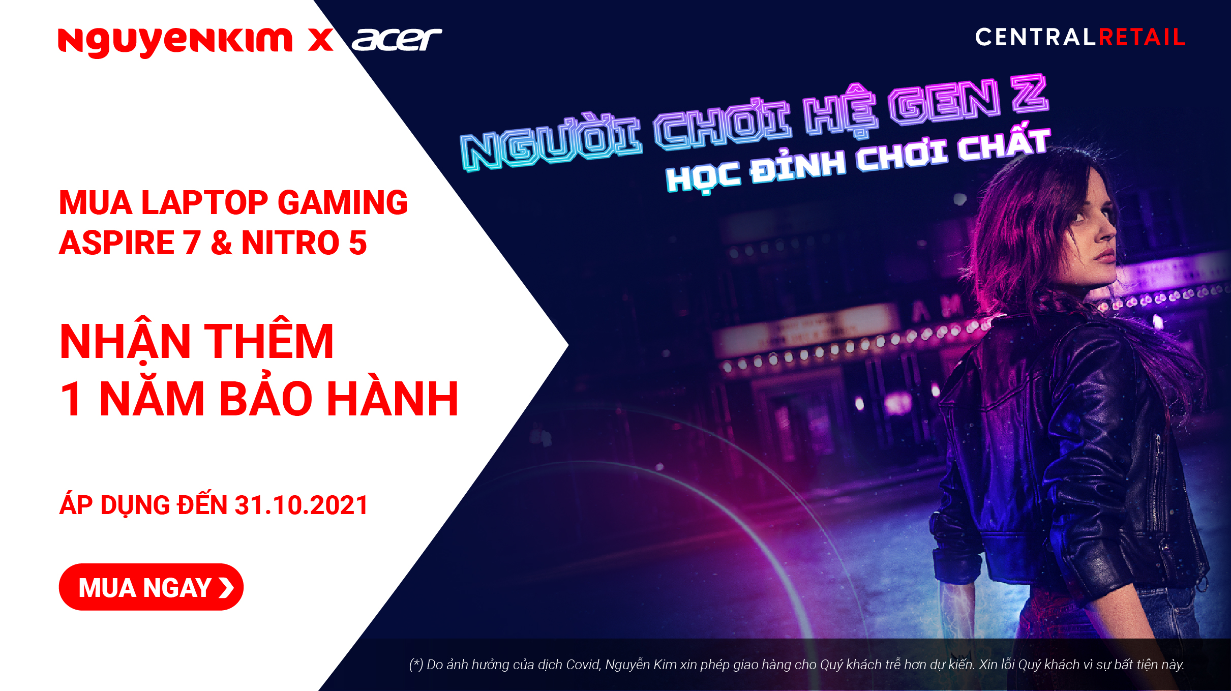 Mua Laptop Acer Gaming - Nhận Ngay Quà Đỉnh