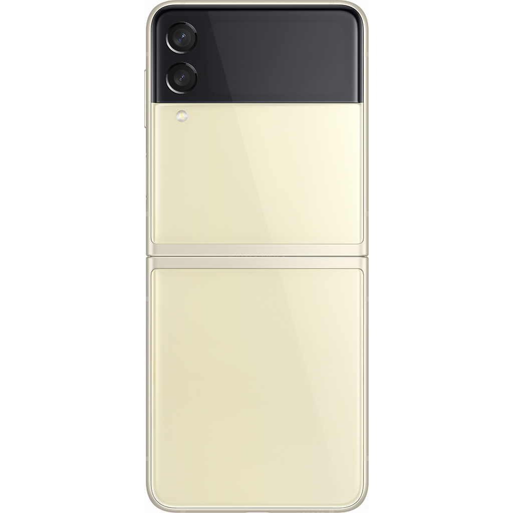 Điện thoại Samsung Galaxy Z Flip 3 256GB Kem máy mở mặt lưng