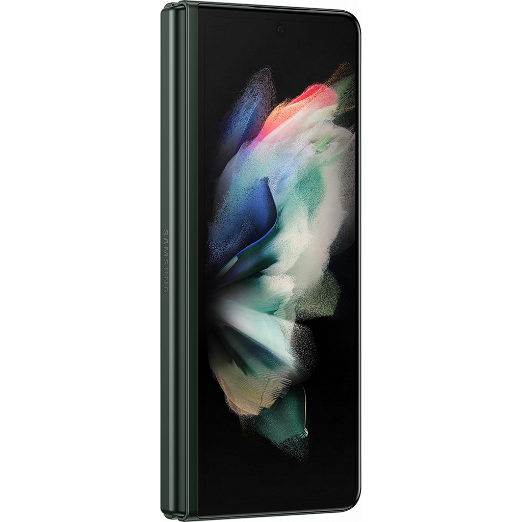 Điện thoại Samsung Galaxy Z Fold 3 256GB Xanh Lá mặt nghiêng
