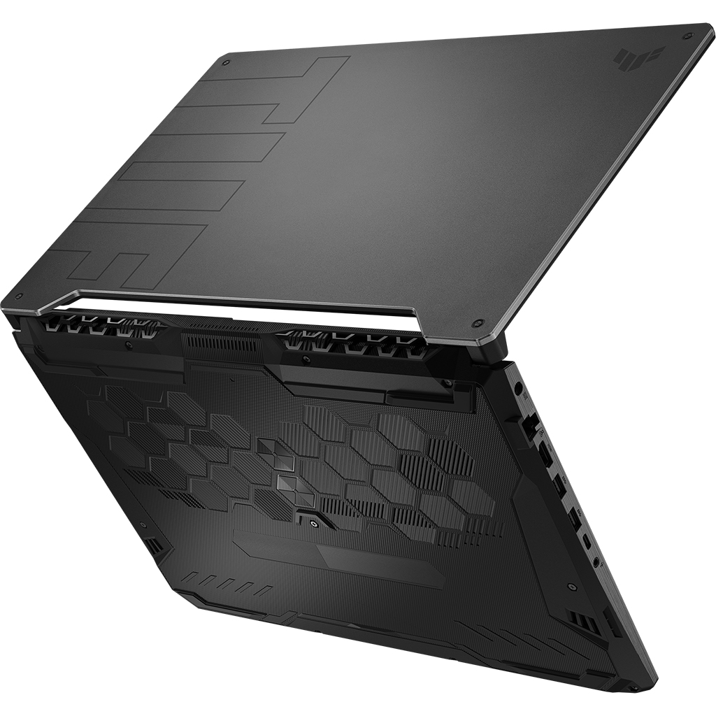 Laptop Asus TUF Gaming FX506HCB i7-11800H mặt lưng nắp mở