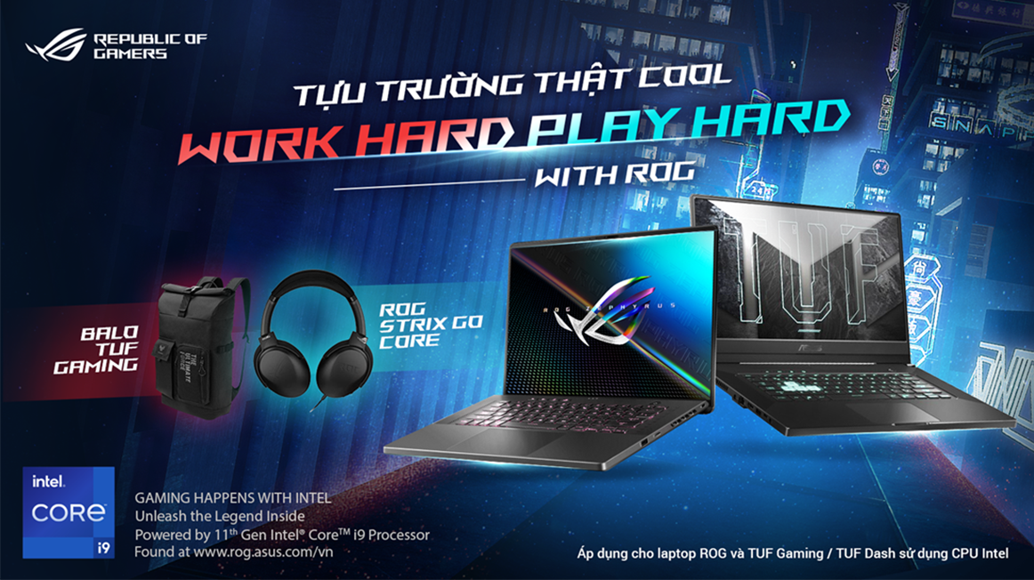 Quà Tặng Đặc Biệt Cho Khách Hàng Mua Laptop ASUS TUF Gaming Tại Nguyễn Kim