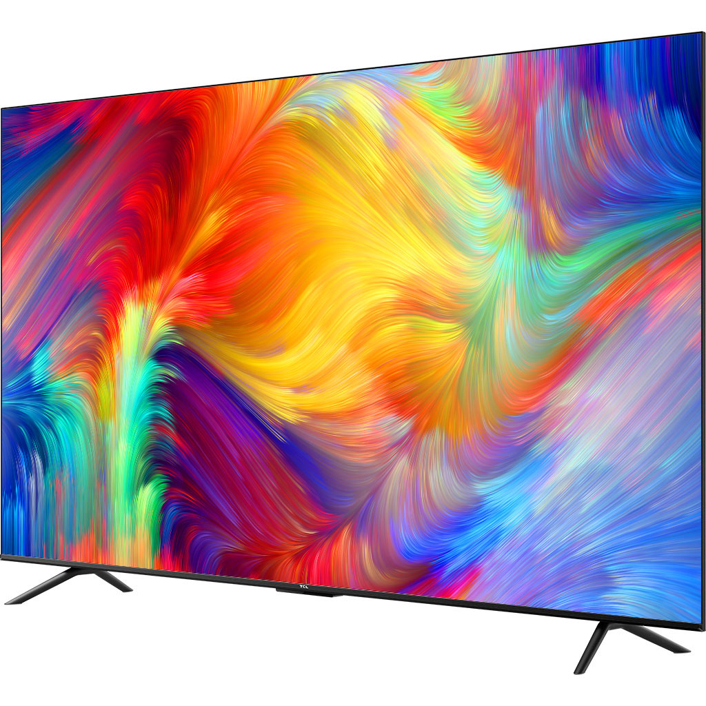 Google Tivi TCL 4K 75 inch 75P735 mặt nghiêng phải