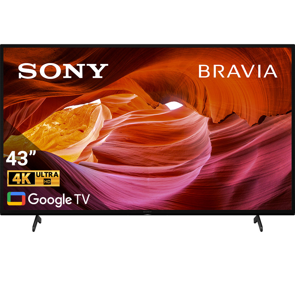 Google Tivi Sony 4K 43 inch KD-43X75K VN3 mặt chính diện