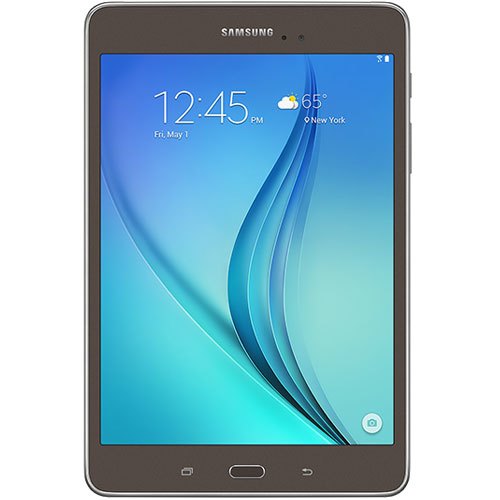M&aacute;y t&iacute;nh bảng Samsung Galaxy Tab A Plus với gam m&agrave;u x&aacute;m tinh tế