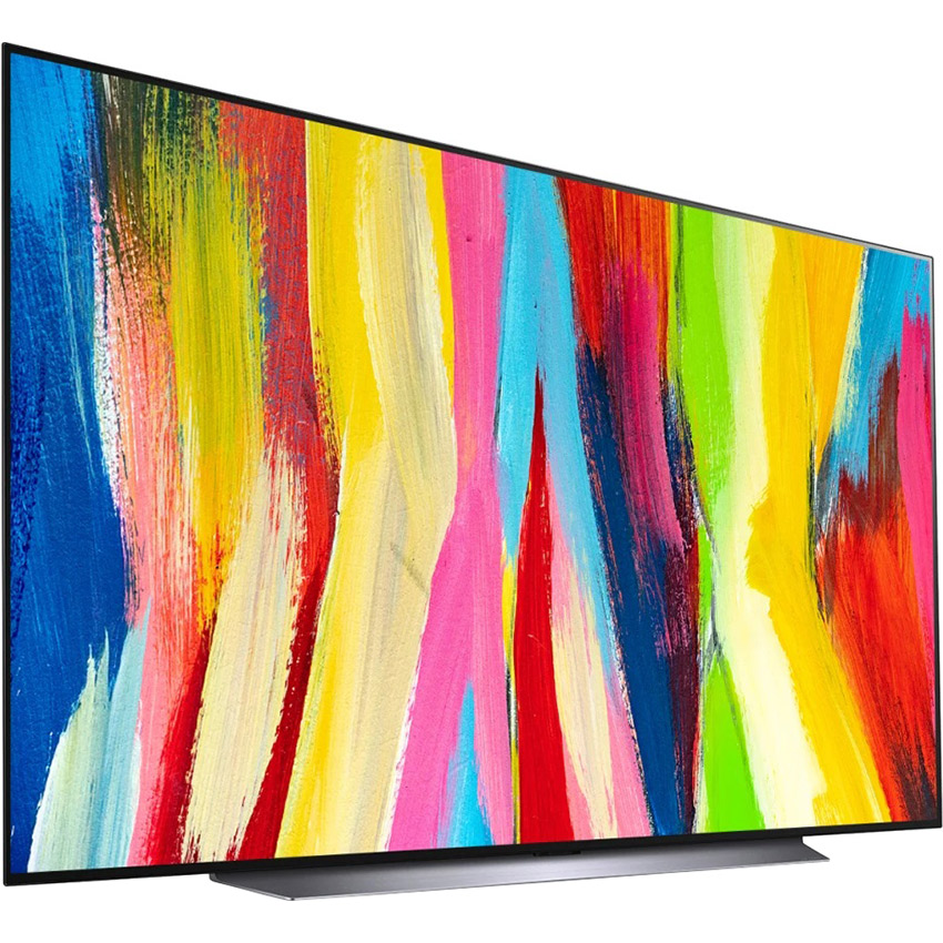 Smart Tivi OLED LG 4K 83 inch OLED83C2PSA mặt nghiêng trái