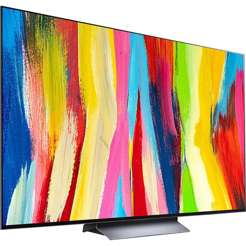 Smart Tivi OLED LG 4K 65 inch OLED65C2PSA mặt nghiêng trái