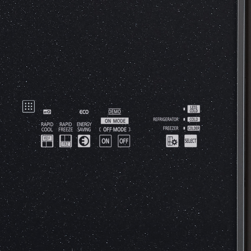 Tủ lạnh Mitsubishi Electric Inverter 580 lít MR-LA72ER-GBK-V Đen điều khiển ngoài