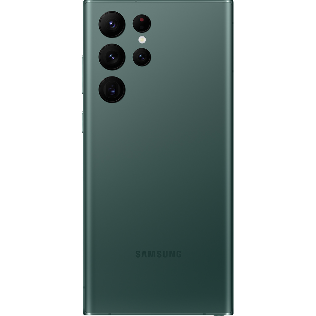Điện thoại Samsung Galaxy S22 Ultra 5G 256GB Xanh lá mặt sau