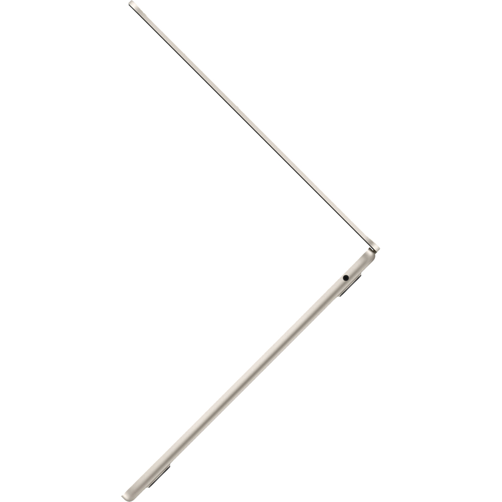 Laptop Macbook M2 2022 13,6 inch 8C MLY13SA/A Trắng cạnh bên