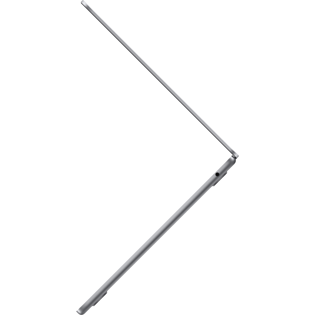 Laptop Macbook M2 2022 13.6 inch 10C MLXX3SA/A Xám cạnh bên