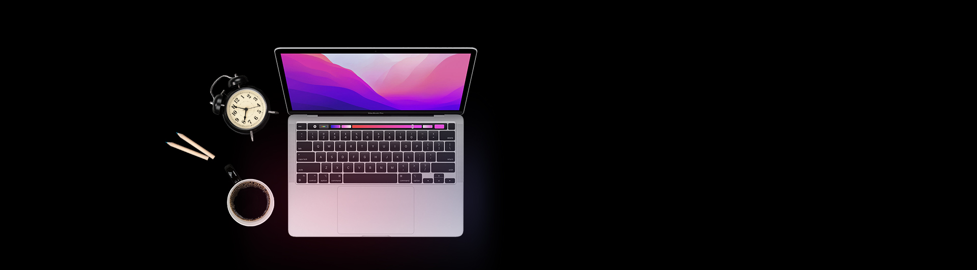 Laptop MacBook Pro M2 2022 13.3 inch 512GB MNEQ3SA/A Bạc bàn phím