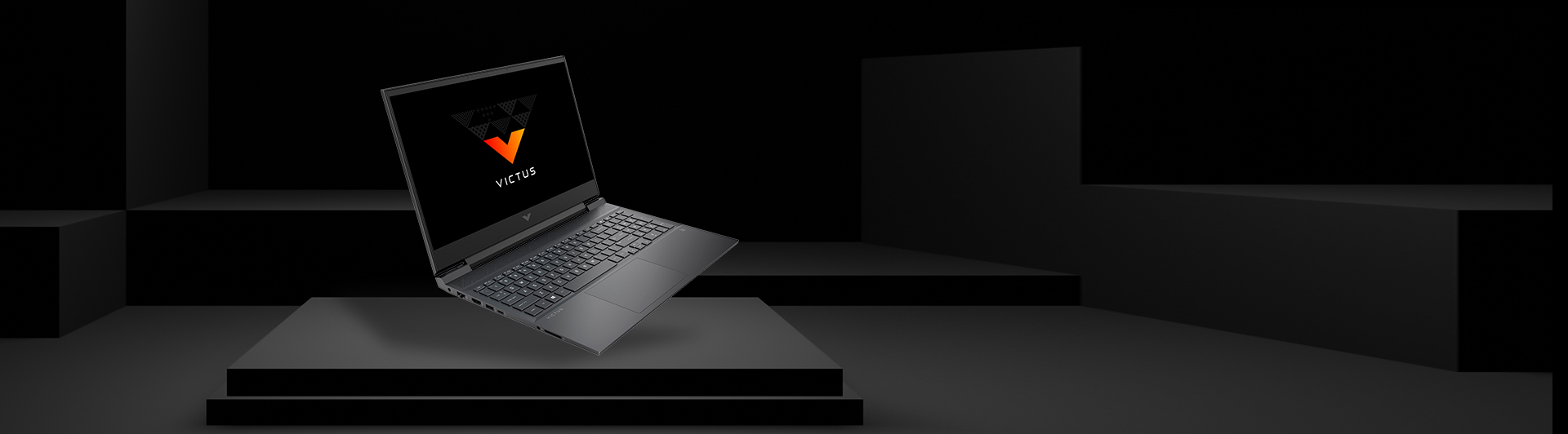 Laptop HP Victus 16-E0168AX R7-5800H 4R0U6PA mặt nghiêng trái