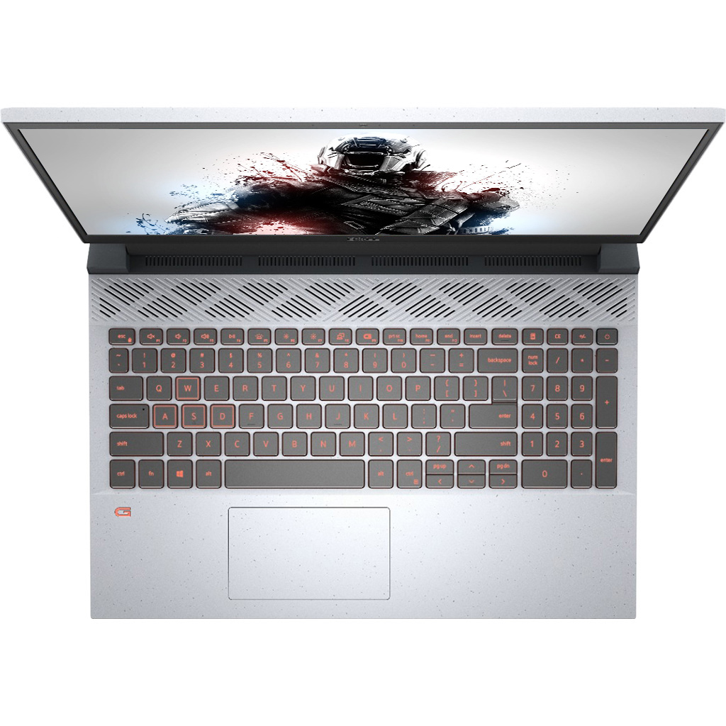 Laptop Dell Gaming G15 5515 R5-5600H P105F004DGR mặt bàn phím