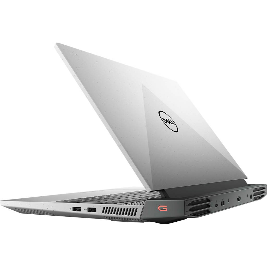 Laptop Dell Gaming G15 5515 R5-5600H P105F004DGR mặt lưng nghiêng
